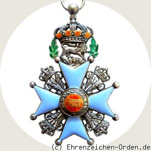 Orden Heinrich des Löwen  Ritterkreuz 2. Klasse Rückseite