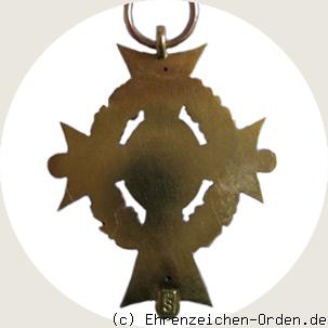 Orden Heinrich des Löwen Verdienstkreuz 1.Klasse Rückseite
