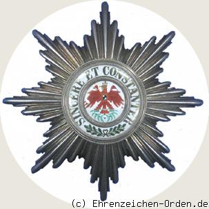 Roter Adler Orden Bruststern 1.Klasse 1854 – 1918