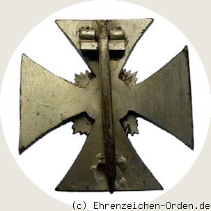 Bund Deutscher Unteroffiziere  Ehrenkreuz 1. Klasse Rückseite