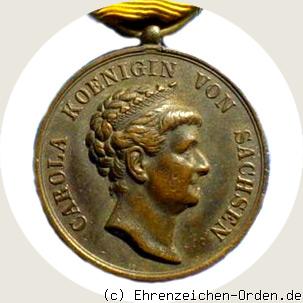 Bronzene Carola-Medaille 1892