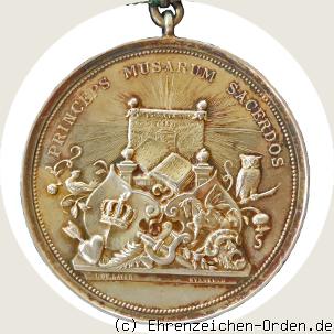 Herzog-Ernst-Medaille in Gold Rückseite