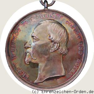Herzog-Ernst-Medaille in Silber