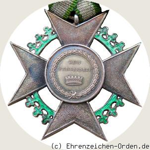 Verdienstkreuz für Kunst und Wissenschaft 1895 (1.Form) Rückseite