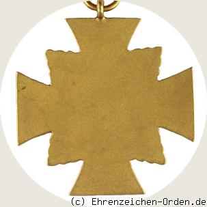 Polizei-Dienstauszeichnung 1. Stufe für 25 Jahre R&uuml;ckseite