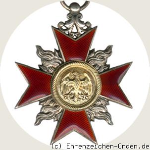 Deutsches Feuerwehr-Ehrenkreuz 1. Klasse 1928 Rückseite