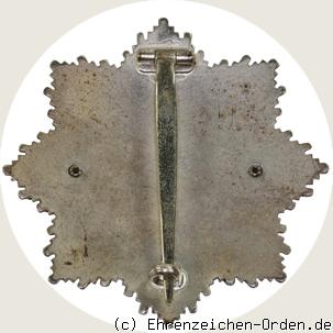 Deutsches Kreuz in Silber schwer Rückseite