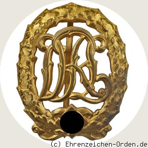 Deutsches Reichssportabzeichen DRL ab 1935 in Gold