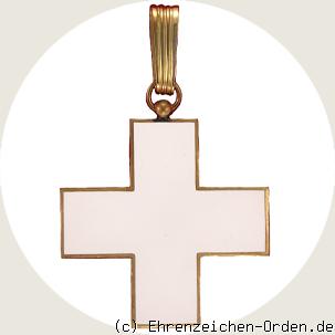 Ehrenzeichen des Deutschen Roten Kreuzes 1934 – Kreuz 1. Klasse Rückseite