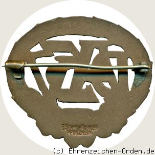 Deutsches Schwerathletik-Sportabzeichen DASV in Bronze R&uuml;ckseite