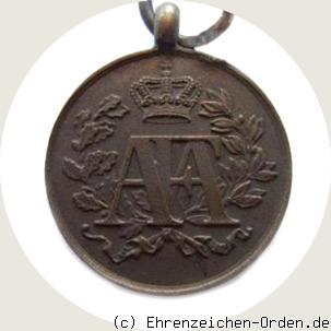 Dienstauszeichnung für 15 Jahre Bronzene Medaille 1832 (1.Prägung)