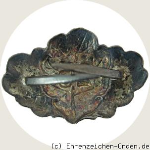 Jubiläums-Eichenlaub 1895 für das Eiserne Kreuz 2.Klasse von 1870 Rückseite