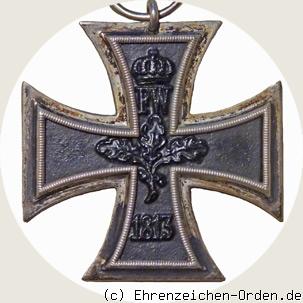 Eisernes Kreuz 2.Klasse 1914 für Kämpfer Rückseite