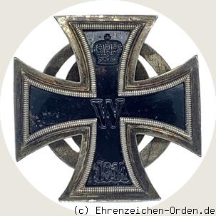Eisernes Kreuz 1. Klasse 1914 mit Patentverschluß KMST