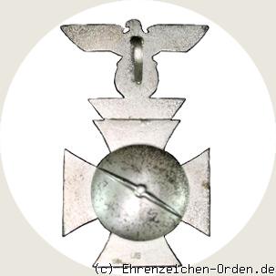 Eisernes Kreuz 1914 1. Klasse mit Wiederholungsspange 1939 2. Form fest verbunden Rückseite