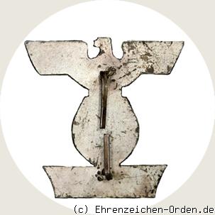 Wiederholungsspange 1939 zum Eisernen Kreuz 2. Klasse 1914 (1.Form) Rückseite