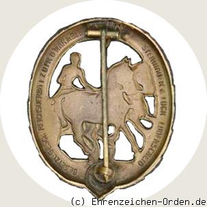 Deutsches Fahrer-Abzeichen 3. Klasse Bronze 1930 Rückseite
