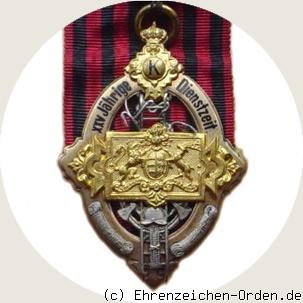 Feuerwehr-Dienstehrenzeichen 1.Form 1885