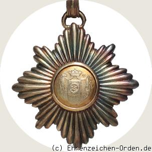 Concordien-Orden Kommandeurkreuz Rückseite