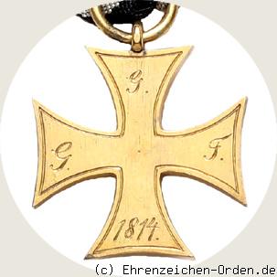 Ehrenkreuz für treugebliebene Freiwillige Unteroffiziere und Manschaften des 2. Landwehrbataillons (Fulda)