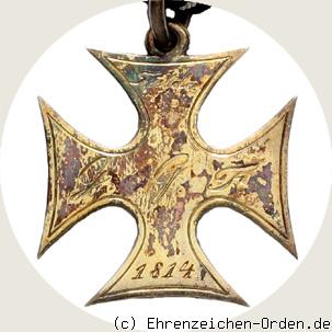 Ehrenkreuz für treugebliebene Freiwillige Offiziere des 2. Landwehrbataillons (Fulda)
