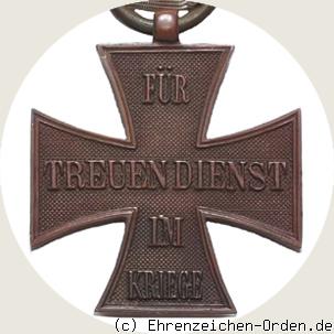 Felddienstzeichen für 1848/49 (1854) Rückseite