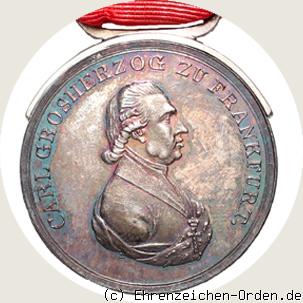 Silberne Ehren-Medaille 2. Form Carl Grosherzog