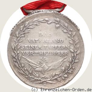 Silberne Ehren-Medaille 1. Form Carl Theodor Fürst Primas Rückseite