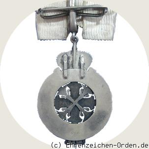 Silbernes Frauen-Verdienstkreuz 2.Form Rückseite