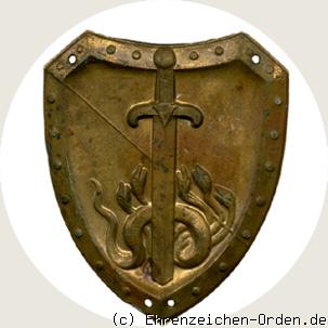 Abzeichen des Selbstschutzes Oberschlesien S.S.O.S. Rückseite