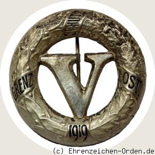 Bewährungsabzeichen 5. Armeekorps Grenzschutz Ost