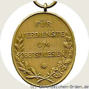 Medaille für Oberschlesien des Freikorps Oberland Rückseite