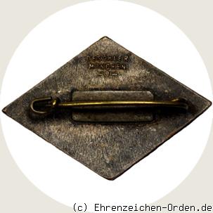 Freikorps Oberland Bewährungsabzeichen Rückseite