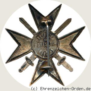 Pitschener Kreuz Rückseite