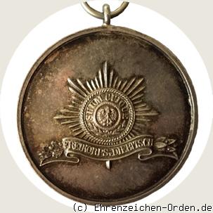 Freikorps von Diebitsch Medaille für gute Pferdepflege Rückseite