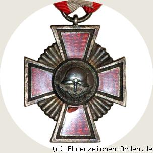 Feuerwehr-Ehrenkreuz Freistaat Bayern  (Rot für Feuerwehrleute)
