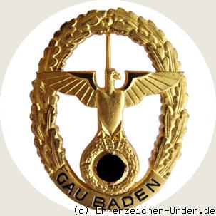 Gau-Ehrenzeichen Baden in Gold