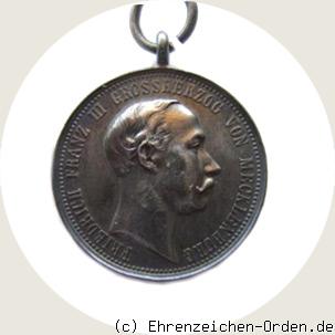 Gedächtnismedaille Großherzog Friedrich Franz III.