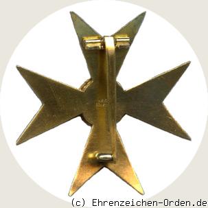 Greifenorden Ehrenkreuz (Offiziers-Steckkreuz) Rückseite
