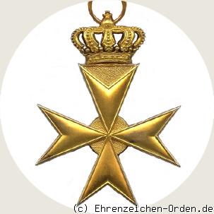 Greifenorden Ritterkreuz mit Krone Rückseite
