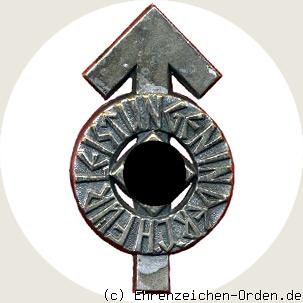Hitlerjugend Leistungsabzeichen in Silber (3. Stufe) hohle Fertigung