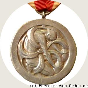 Silberne Rettungsmedaille ab 1918 Rückseite