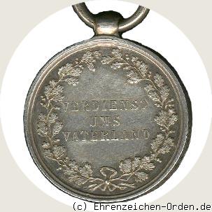 Allgemeines Ehrenzeichen für Zivilverdienst 1841 Rückseite