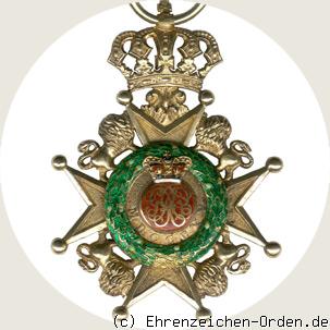 Guelphen-Orden Großkreuz-Kleinod Rückseite