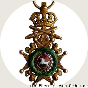 Guelphenorden Ritterkreuz mit Schwertern