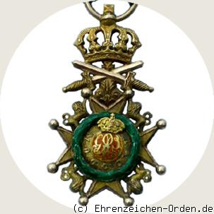 Guelphenorden Ritterkreuz mit Schwertern Rückseite