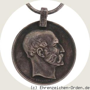 Wilhelmsmedaille in Silber 3. Prägung 1846