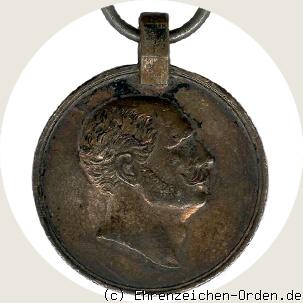 Wilhelmsmedaille in Silber 2. Prägung 1841