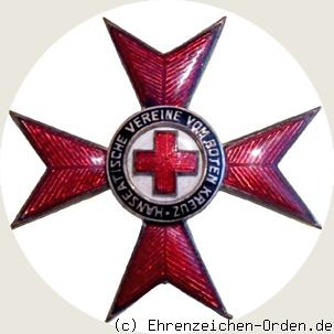 Ehrenkreuz 2.Klasse Hanseatische Vereine vom Roten Kreuz