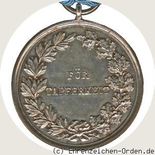 Allgemeines Ehrenzeichen für Tapferkeit 1894 Rückseite